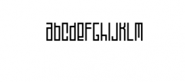 Playlines.ttf Font LOWERCASE