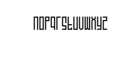 Playlines.ttf Font LOWERCASE