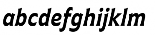 Plathorn Condensed Bold Italic Font LOWERCASE