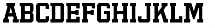 Player Condensed Bold Font UPPERCASE