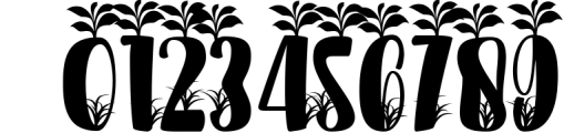 Plant Factory font and monogram 10 Font OTHER CHARS