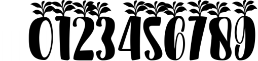 Plant Factory font and monogram 3 Font OTHER CHARS