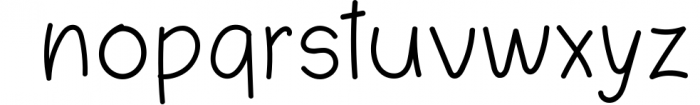 Platina - A Cute Handwritten Font Font LOWERCASE