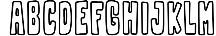 Playful Display Font - Hey Franky 1 Font UPPERCASE