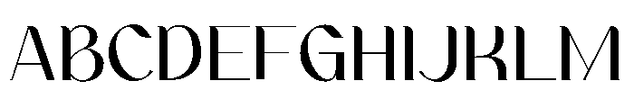 PLATONIA Font UPPERCASE