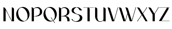 PLATONIA Font UPPERCASE