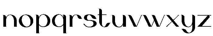PLATONIA Font LOWERCASE