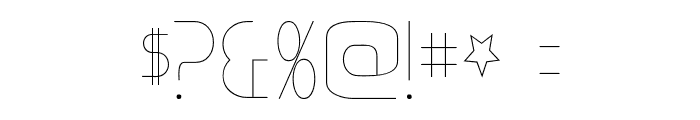 PlainCred1978-Regular Font OTHER CHARS