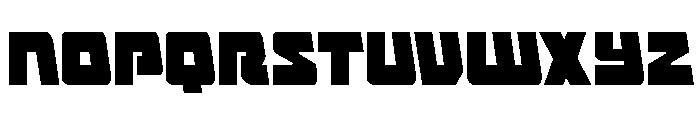 Planet Joust Condensed Light Font LOWERCASE