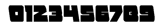 Planet Joust Condensed Font OTHER CHARS