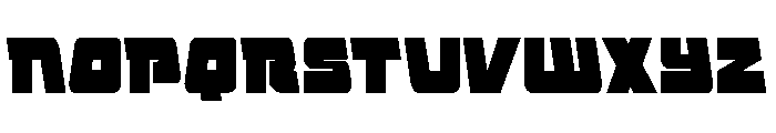 Planet Joust Condensed Font UPPERCASE