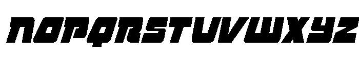 Planet Joust Condesed Light It Font UPPERCASE