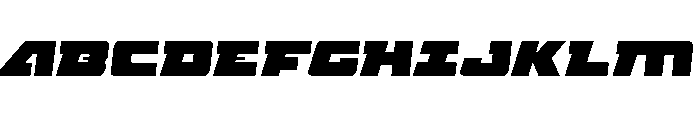 Planet Joust Expanded Light It Font UPPERCASE