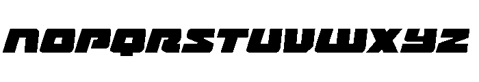 Planet Joust Expanded Light It Font LOWERCASE
