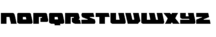 Planet Joust Expanded Light Font LOWERCASE