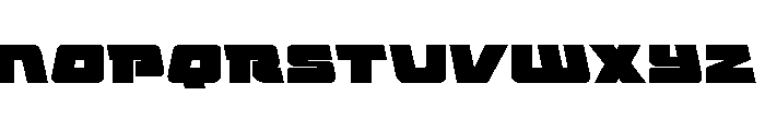 Planet Joust Expanded Font UPPERCASE