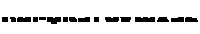 Planet Joust Gradient Font UPPERCASE