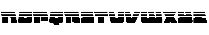 Planet Joust Halftone Font UPPERCASE