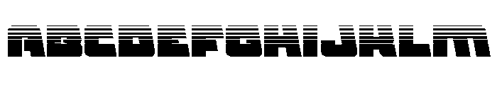 Planet Joust Halftone FONT