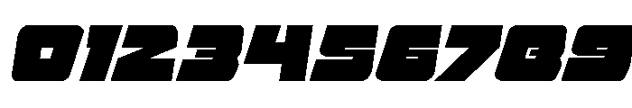 Planet Joust Italic Font OTHER CHARS