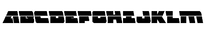 Planet Joust Laser Font UPPERCASE