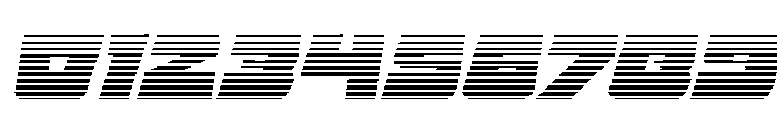 Planet Joust Light Gradient It Font OTHER CHARS