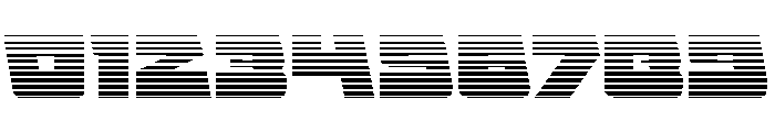 Planet Joust Light Gradient Font OTHER CHARS