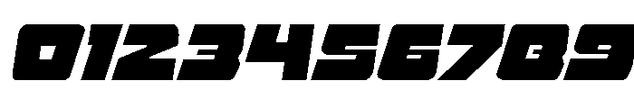 Planet Joust Light Italic Font OTHER CHARS