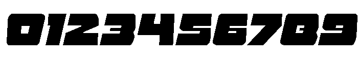 Planet Joust Light Semi-Italic Font OTHER CHARS