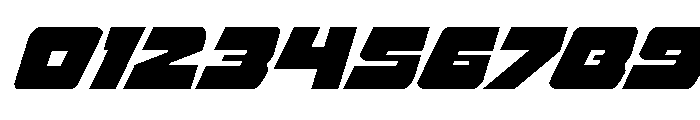 Planet Joust Light Super-Ital Font OTHER CHARS