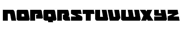 Planet Joust Light Font LOWERCASE