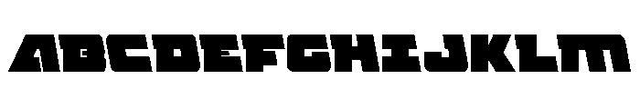 Planet Joust Font UPPERCASE