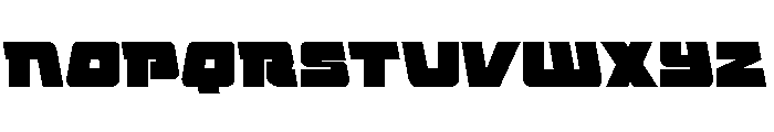 Planet Joust Font UPPERCASE