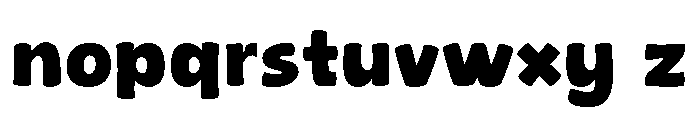 Planet Jumbo Font LOWERCASE