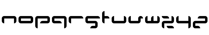 Planet Space Font LOWERCASE
