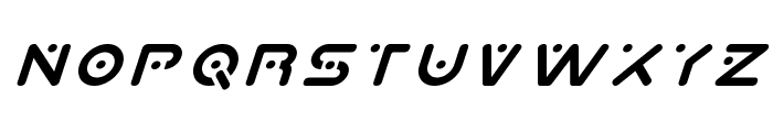 Planet X Italic Font LOWERCASE