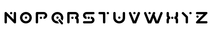 Planet X Font UPPERCASE