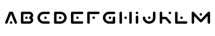 Planet X Font LOWERCASE