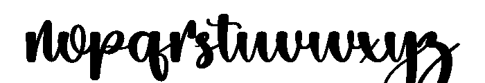 Planner1 Font LOWERCASE