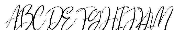Planner Font UPPERCASE