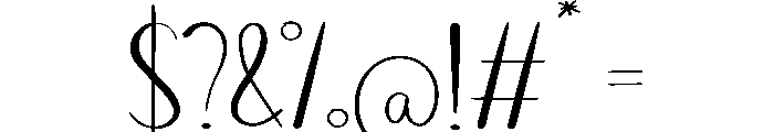 Plantation Font OTHER CHARS
