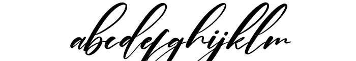 Plasmatic Signature Italic Font LOWERCASE