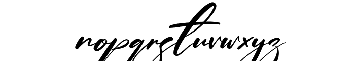 Plasmatic Signature Italic Font LOWERCASE
