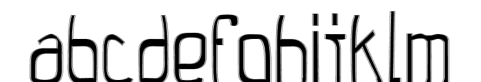 Plastik-Deco Font LOWERCASE