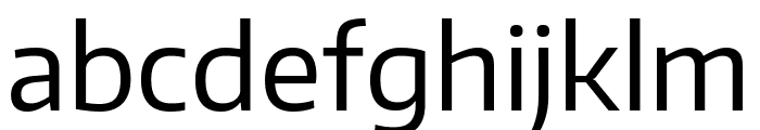 Plata Sans Regular Font LOWERCASE