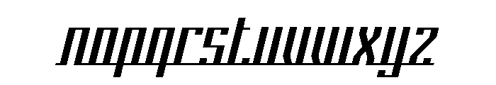 Platform Eight Connection Font LOWERCASE