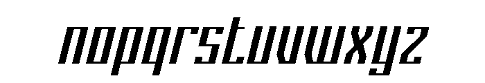 Platform Eight Font LOWERCASE