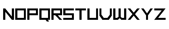 Platformz Extravagant Regular Font LOWERCASE