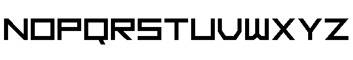 Platformz Flat Regular Font UPPERCASE