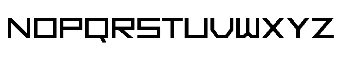 Platformz Regular Font UPPERCASE